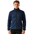 Navy - Lifestyle - Regatta Mens Branleigh Full Zip Fleece Jacket