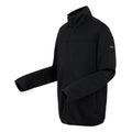 Black - Side - Regatta Mens Branleigh Full Zip Fleece Jacket