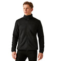 Black - Lifestyle - Regatta Mens Branleigh Full Zip Fleece Jacket