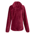 Rumba Red - Back - Regatta Womens-Ladies Endra Hooded Fleece Jacket