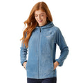 Coronet Blue - Side - Regatta Womens-Ladies Endra Hooded Fleece Jacket