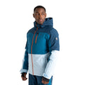 Moonlight Denim-Kingfisher Blue - Lifestyle - Dare 2B Mens Edge II Ski Jacket