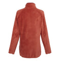 Mineral Red - Back - Regatta Womens-Ladies Lakara Fluffy Full Zip Fleece Jacket