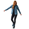 Coronet Blue - Side - Regatta Womens-Ladies Lakara Fluffy Full Zip Fleece Jacket