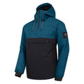 Kingfisher Blue-Black - Side - Dare 2B Mens Freeride Overhead Ski Jacket