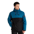 Kingfisher Blue-Black - Lifestyle - Dare 2B Mens Freeride Overhead Ski Jacket