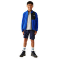 Olympian Blue - Pack Shot - Regatta Childrens-Kids Frankie Full Zip Fleece Jacket