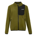 Nephrite Green - Front - Regatta Childrens-Kids Frankie Full Zip Fleece Jacket