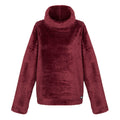 Cabernet - Front - Regatta Womens-Ladies Bardou II Velour Fleece Top