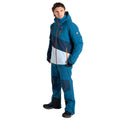 Kingfisher Blue-Moonlight Denim - Lifestyle - Dare 2B Mens Baseplate II Ski Jacket