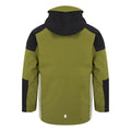 Nephrite Green-Black - Back - Regatta Boys Trekktain 3 in 1 Jacket