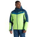 Moonlight Denim-Green Flash - Lifestyle - Dare 2B Mens Eagle II Ski Jacket