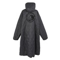 Dark Grey - Back - Regatta Unisex Adult Quilted Changing Robe