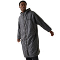 Dark Grey - Side - Regatta Unisex Adult Quilted Changing Robe