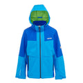 Hydro Blue-Olympian Blue - Front - Regatta Childrens-Kids Haydenbury II Soft Shell Jacket