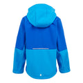 Hydro Blue-Olympian Blue - Back - Regatta Childrens-Kids Haydenbury II Soft Shell Jacket