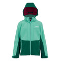 Dusty Green-Rainforest - Front - Regatta Childrens-Kids Haydenbury II Soft Shell Jacket