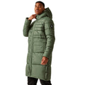 Thyme Leaf - Side - Regatta Mens Christian Lacroix Collongues Long Length Padded Jacket