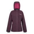 Deep Plum - Front - Regatta Womens-Ladies Highton IV Plain Stretch Padded Jacket