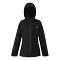 Black - Front - Regatta Womens-Ladies Highton IV Plain Stretch Padded Jacket