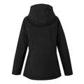 Black - Back - Regatta Womens-Ladies Highton IV Plain Stretch Padded Jacket