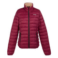 Rumba Red-Peach Parfait - Front - Regatta Womens-Ladies Marizion Quilted Jacket