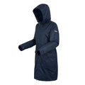 Navy - Side - Regatta Womens-Ladies Romine II Waterproof Jacket