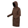 Dark Brown-Black - Side - Regatta Womens-Ladies Romine II Waterproof Jacket