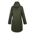 Dark Khaki-Black - Back - Regatta Womens-Ladies Romine II Waterproof Jacket