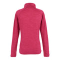 Deep Pink - Back - Regatta Womens-Ladies Yonder II Half Zip Fleece Top