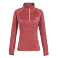 Rumba Red - Front - Regatta Womens-Ladies Yonder II Half Zip Fleece Top