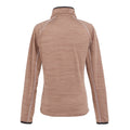 Warm Taupe - Back - Regatta Womens-Ladies Yonder II Half Zip Fleece Top