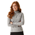 White - Side - Regatta Womens-Ladies Yonder II Half Zip Fleece Top