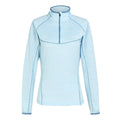 Clear Sky - Front - Regatta Womens-Ladies Yonder II Half Zip Fleece Top