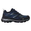 Navy-Dark Steel - Lifestyle - Regatta Mens Holcombe 3 Low Walking Boots