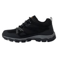 Black-Granite - Side - Regatta Mens Holcombe 3 Low Walking Boots