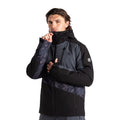 Black-Ebony Grey - Lifestyle - Dare 2B Mens Baseplate II Mountain Ski Jacket