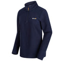 Navy - Pack Shot - Regatta Great Outdoors Womens-Ladies Sweetheart 1-4 Zip Fleece Top