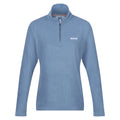 Coronet Blue - Front - Regatta Great Outdoors Womens-Ladies Sweetheart 1-4 Zip Fleece Top