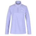 Lilac - Front - Regatta Great Outdoors Womens-Ladies Sweetheart 1-4 Zip Fleece Top