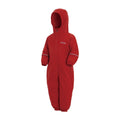 Peony - Front - Regatta Great Outdoors Childrens Toddlers Splosh III Waterproof Rainsuit