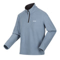 Grey Mirage - Side - Regatta Great Outdoors Mens Thompson Half Zip Fleece Top