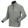 Agave Green-Ash - Side - Regatta Great Outdoors Mens Thompson Half Zip Fleece Top