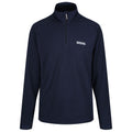 Navy - Front - Regatta Great Outdoors Mens Thompson Half Zip Fleece Top