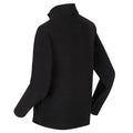 Black-Black - Pack Shot - Regatta Great Outdoors Childrens-Kids Hot Shot II Half Zip Fleece Top