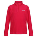 Pink Potion - Front - Regatta Great Outdoors Childrens-Kids Hot Shot II Half Zip Fleece Top