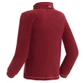 Rumba Red - Side - Regatta Great Outdoors Childrens-Kids Hot Shot II Half Zip Fleece Top