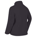 Seal Grey - Side - Regatta Great Outdoors Childrens-Kids Hot Shot II Half Zip Fleece Top