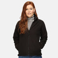 Black - Side - Regatta Ladies-Womens Thor III Fleece Jacket