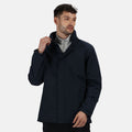 Navy - Side - Regatta Mens Standout Ardmore Jacket (Waterproof & Windproof)